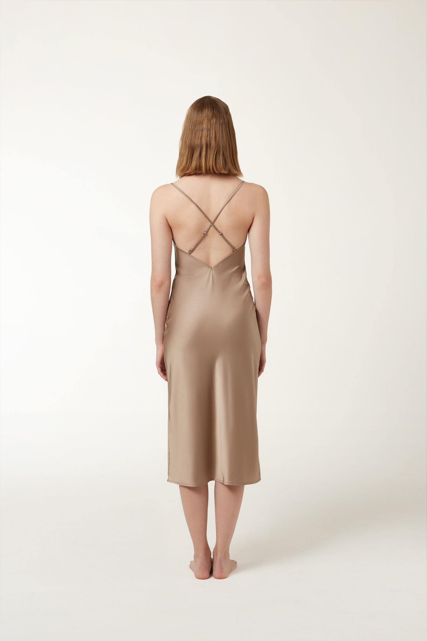 PAIGE Dress - Taupe